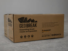 Load image into Gallery viewer, GeoBreak Expanding Grout - Expansive Demolition Grout - 44 LB Box - Type 1 (25°C to 40°C)
